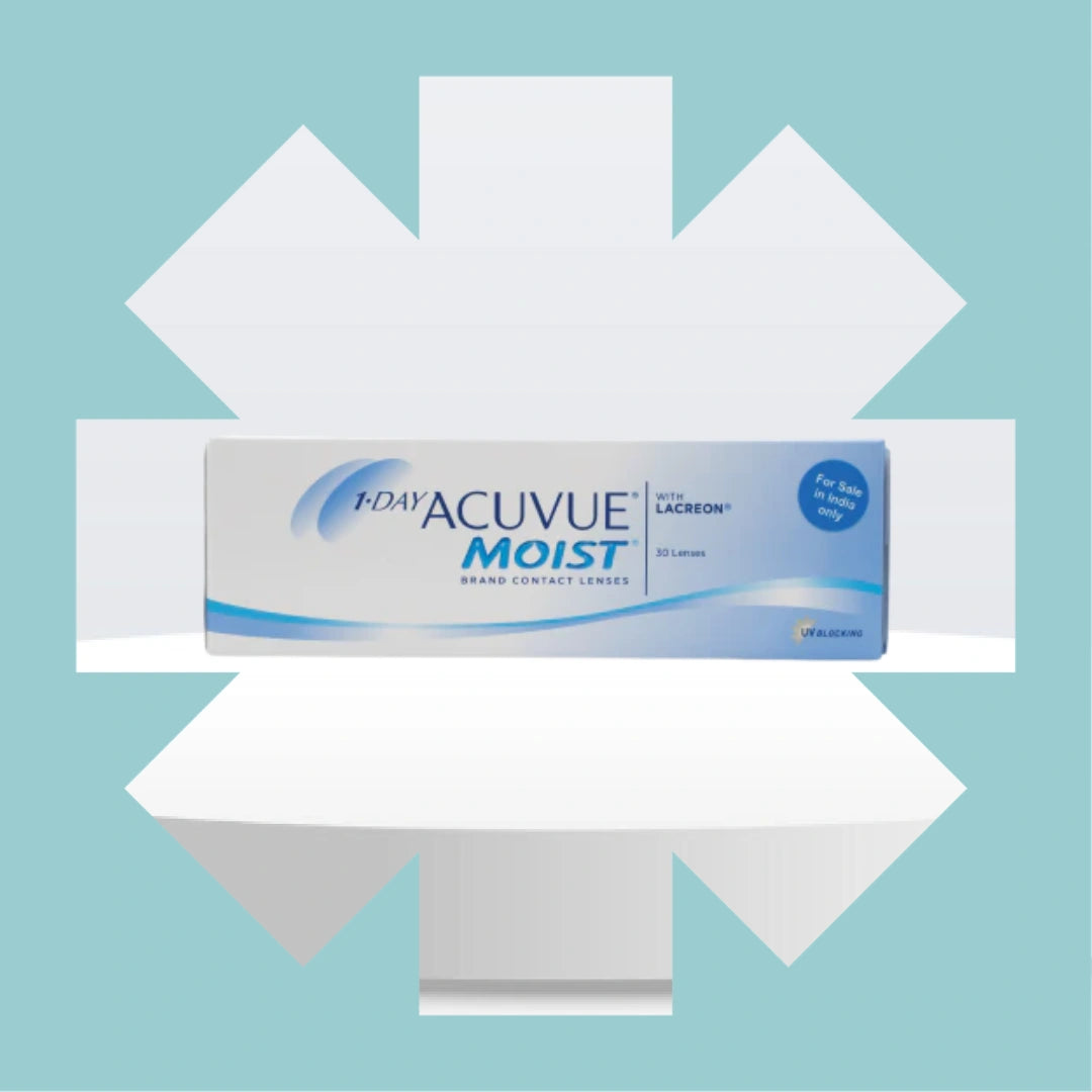 1-Day Acuvue Moist Daily Disposable Spherical 30 Lens Pack - Getspexy