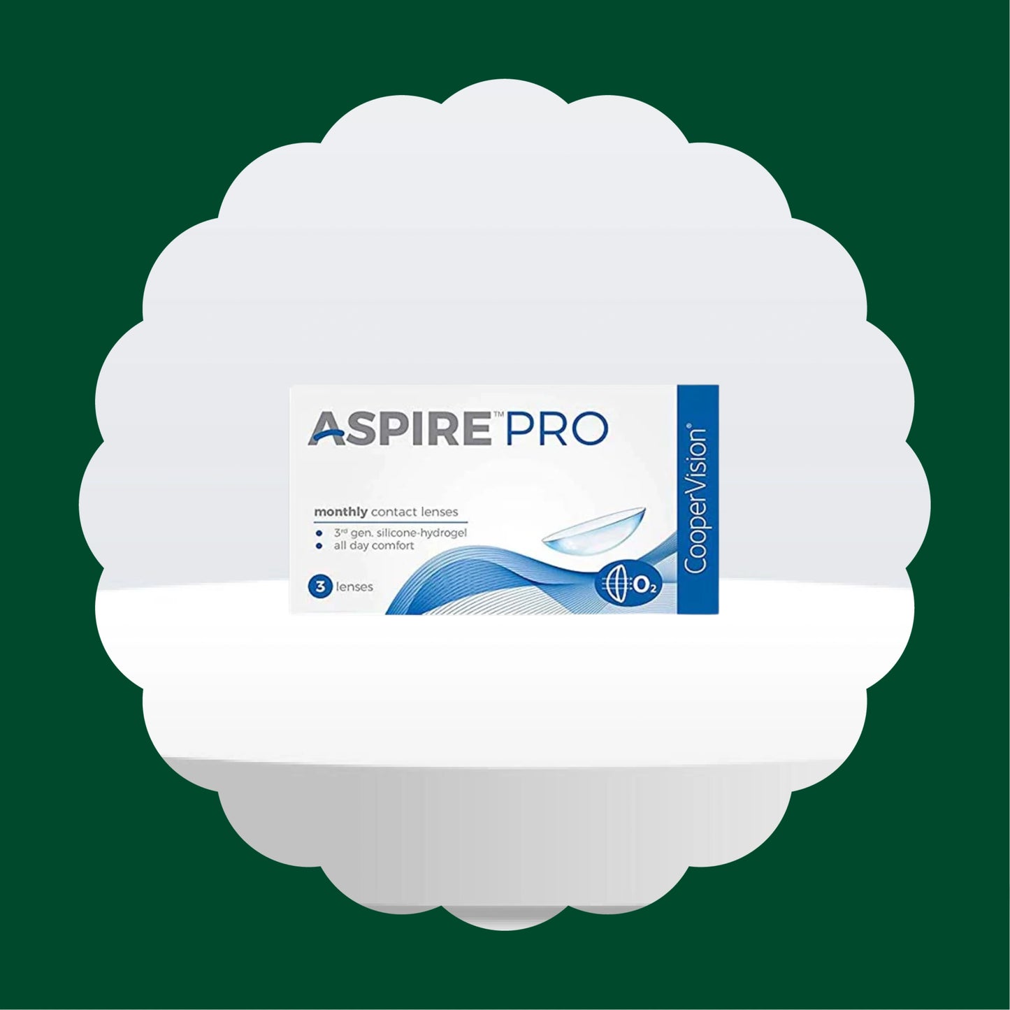 Aspire Pro (Monthly Disposable 3 Lens Pack) - Getspexy