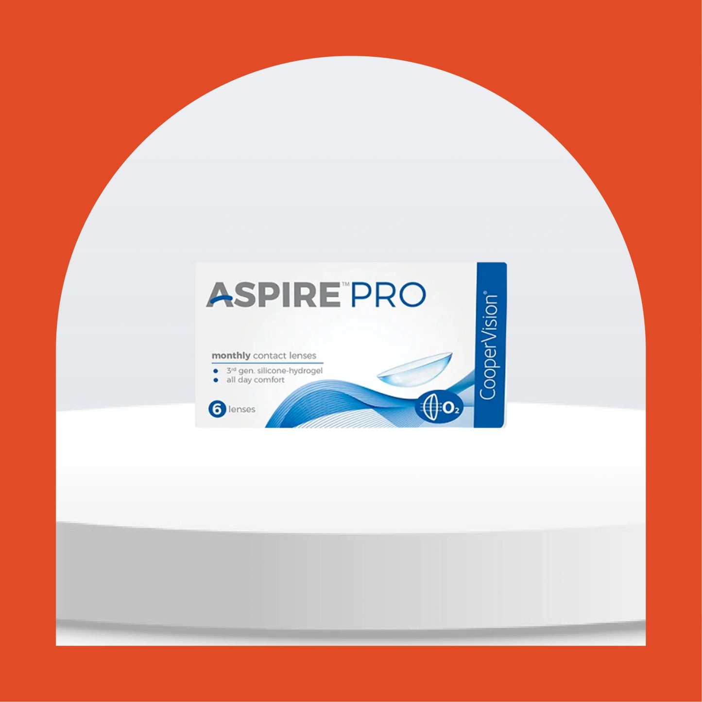 Aspire Pro (Monthly Disposable 6 Lens Pack) - Getspexy