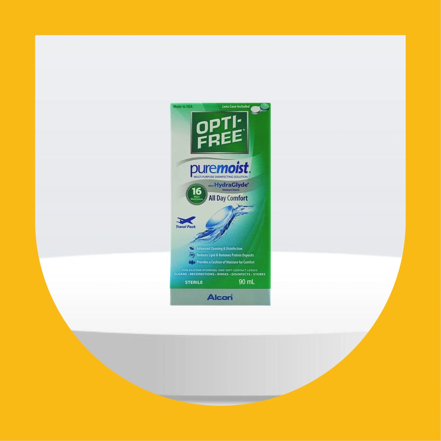 Opti-Free Puremoist Contact Lens Solution - Getspexy