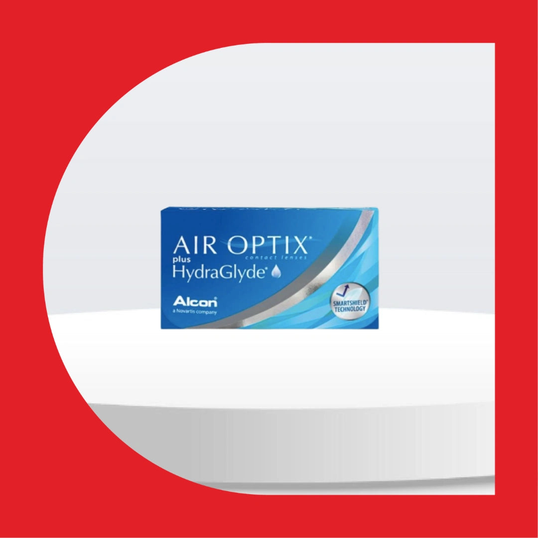 Air Optix Plus Hydraglyde 3 Lens Pack - Getspexy