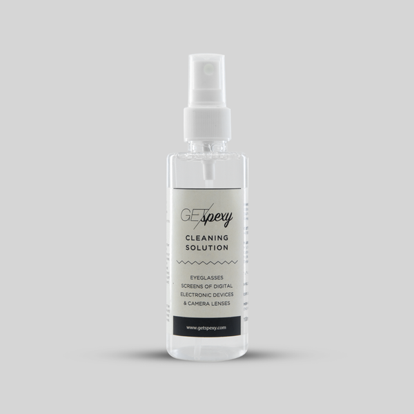 Spectacle, Sunglasses, Laptop,Mobile Phones and Camera Lenses Cleaning Solution - 100ml - Getspexy