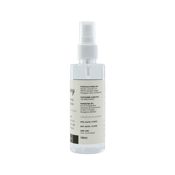 Spectacle, Sunglasses, Laptop,Mobile Phones and Camera Lenses Cleaning Solution - 100ml - Getspexy
