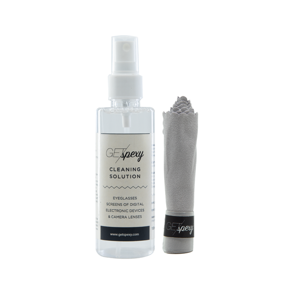 Spectacle, Sunglasses, Laptop,Mobile Phones and Camera Lenses Cleaning Solution - 100ml - Getspexy