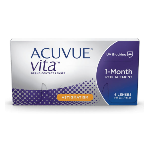 Acuvue Vita For Astigmatism 6 Lens Pack (CHECKOUT CODE: BUY2GET1000OFF) - Getspexy