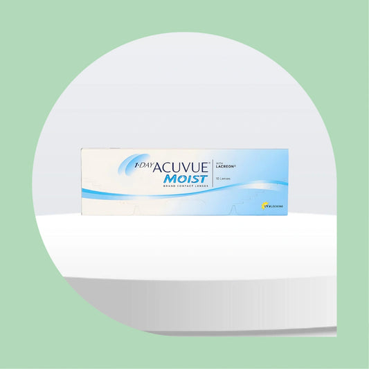 1-Day Acuvue Moist Daily Disposable Spherical 10 Lens Pack