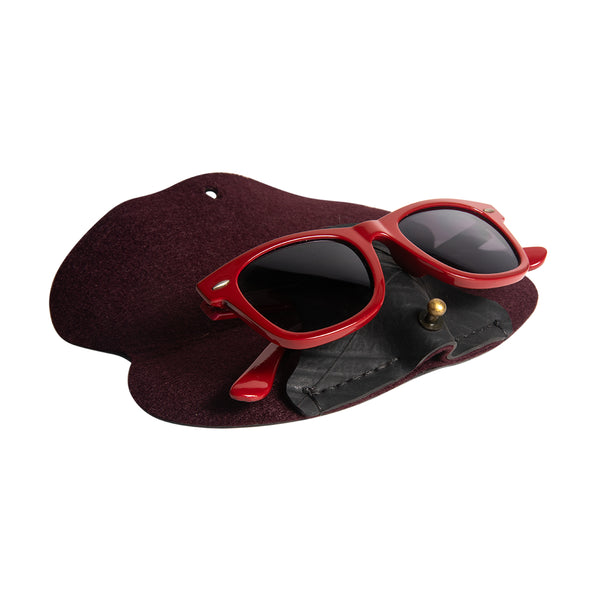 Upcycled Sunglasses Cases Side Open - Getspexy