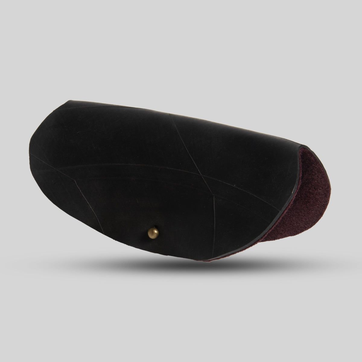 Upcycled Sunglasses Cases Side Open