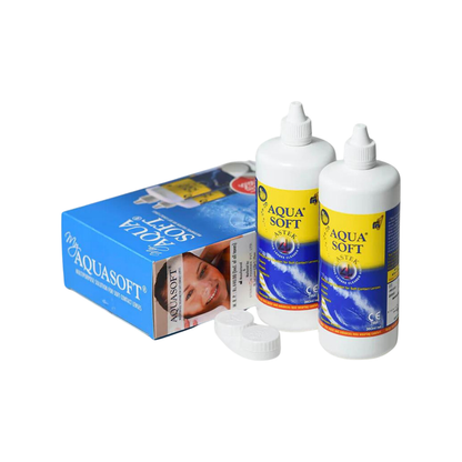Aqua Soft 720ml Contact Lens Solution - Getspexy