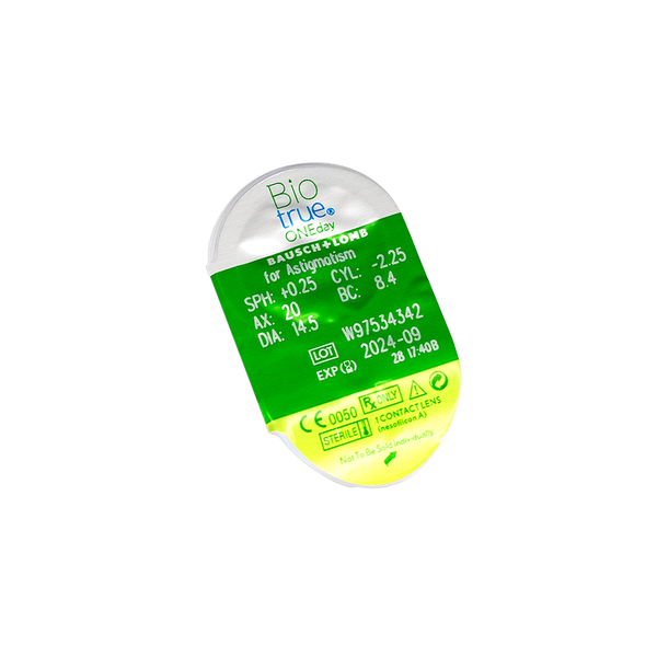 Biotrue ONEday for Astigmatism – 30 Lens Pack