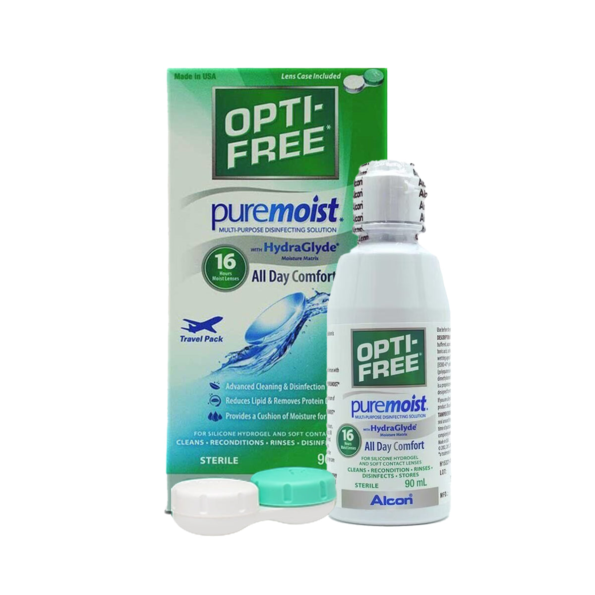 Opti-Free Puremoist Contact Lens Solution - Getspexy