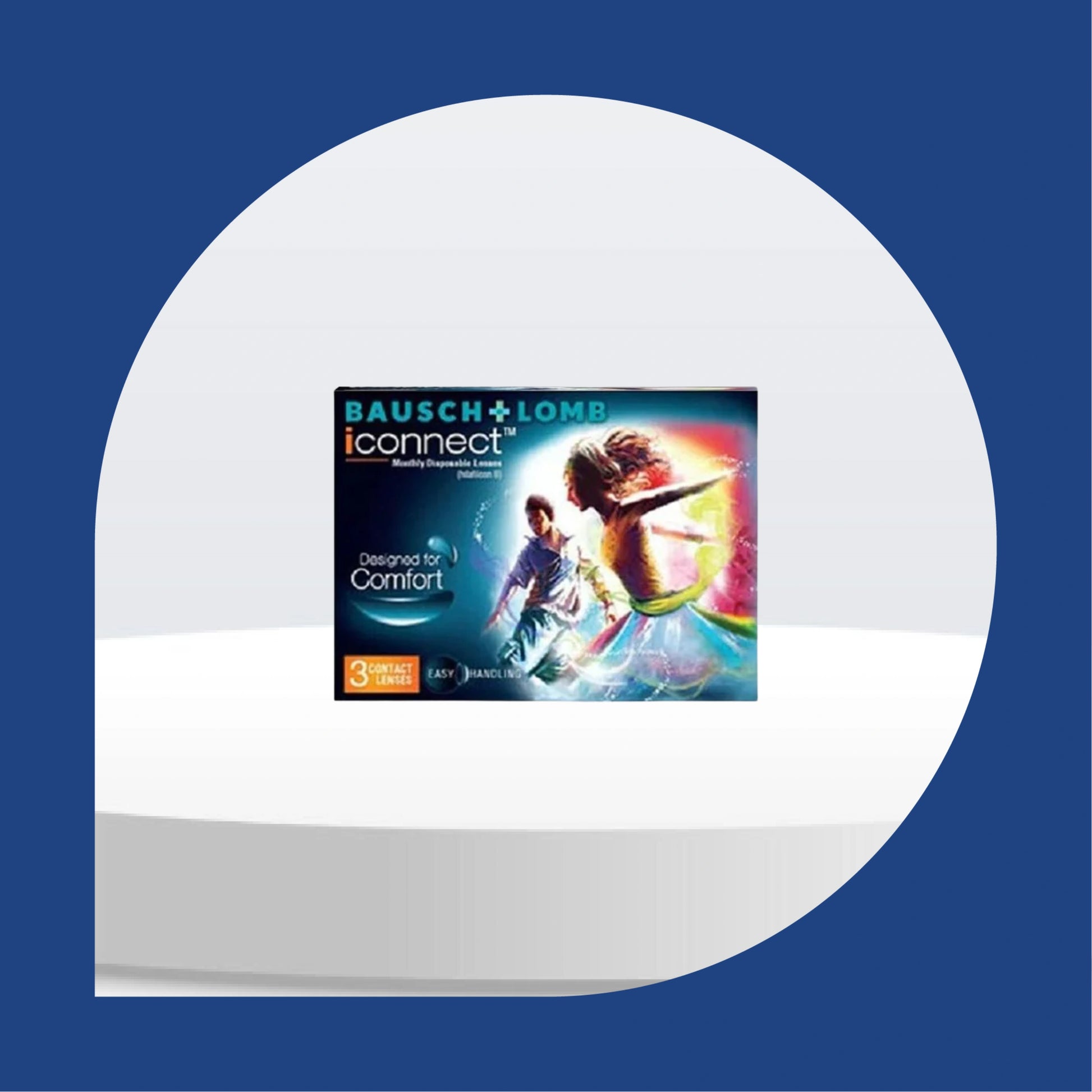 iConnect OxyRich Monthly Disposable Contact Lenses – 3 Lens Pack - Getspexy