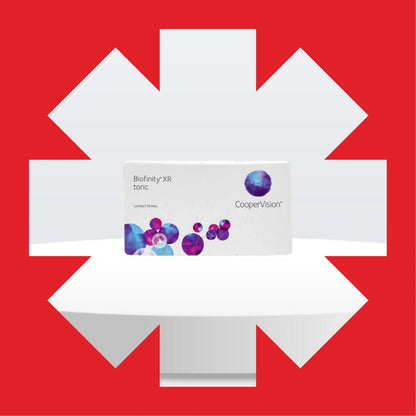 Biofinity XR Toric 3 Lens Pack - Getspexy