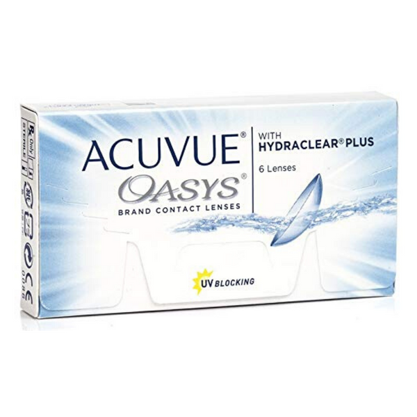 Acuvue Oasys with Hydraclear Plus 6 Lens Pack - Getspexy
