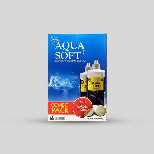Aqua Soft 720ml Contact Lens Solution - Getspexy