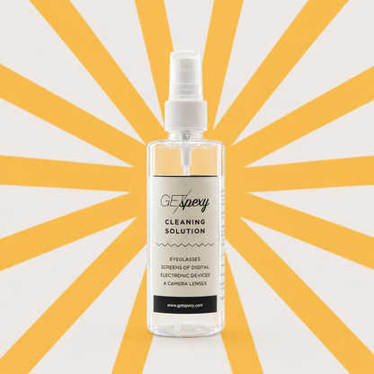 Spectacle, Sunglasses, Laptop,Mobile Phones and Camera Lenses Cleaning Solution - 100ml - Getspexy