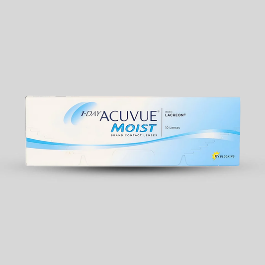 1-Day Acuvue Moist Daily Disposable Spherical 10 Lens Pack