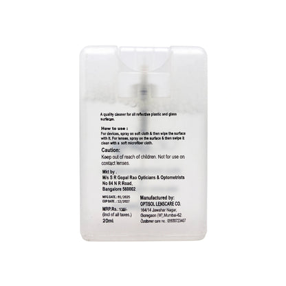 Spectacle Sunglasses Lens Cleaning Solution (Pack Sizes 3+) - Getspexy