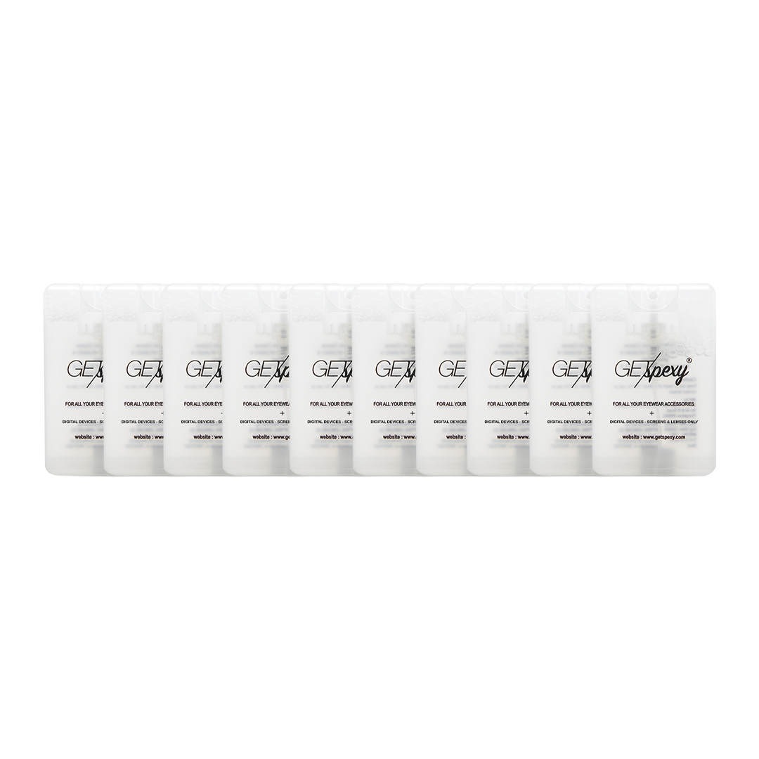 Spectacle Sunglasses Lens Cleaning Solution (Pack Sizes 3+) - Getspexy