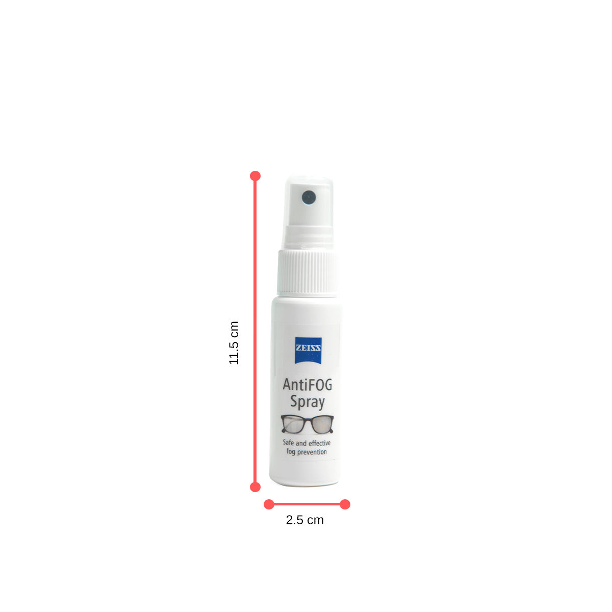 Carl Zeiss AntiFOG Kit (anti fogging solution from Getspexy) - Getspexy