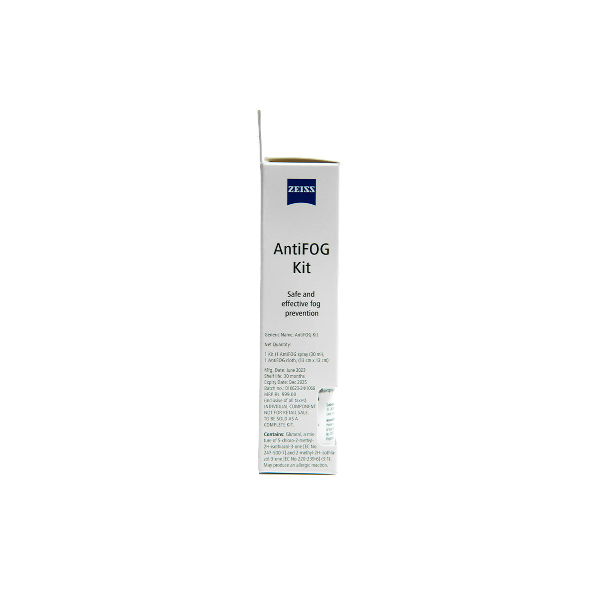 Carl Zeiss AntiFOG Kit (anti fogging solution from Getspexy) - Getspexy