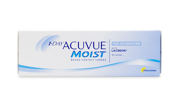 1 Day Acuvue Moist for Astigmatism 30 Lens Pack (Toric) - Getspexy