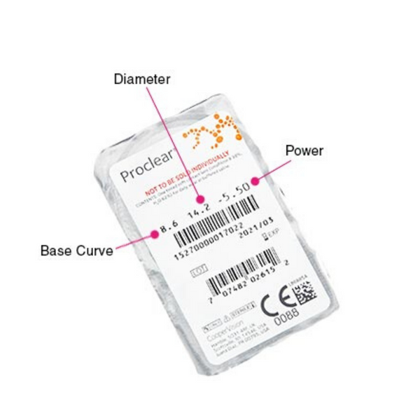 Proclear Monthly Disposable - 6 Lens Pack - Getspexy