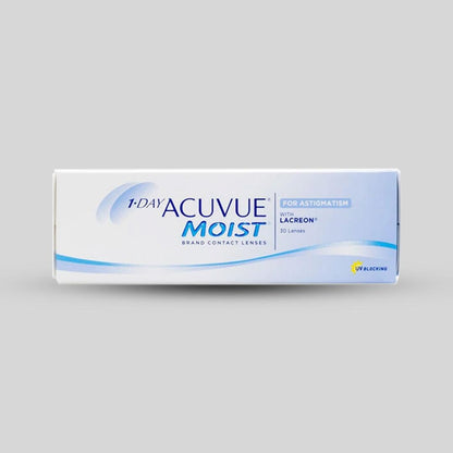 1 Day Acuvue Moist for Astigmatism 30 Lens Pack (Toric) - Getspexy
