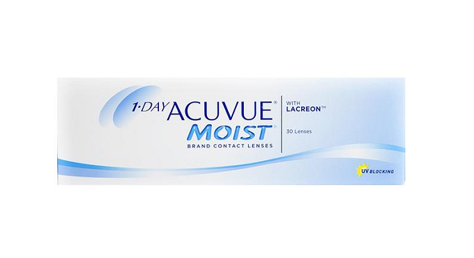 Acuvue Moist Daily Disposable 30 Lens Pack - Getspexy