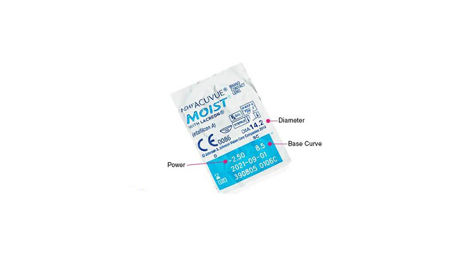 Acuvue Moist Daily Disposable 30 Lens Pack - Getspexy