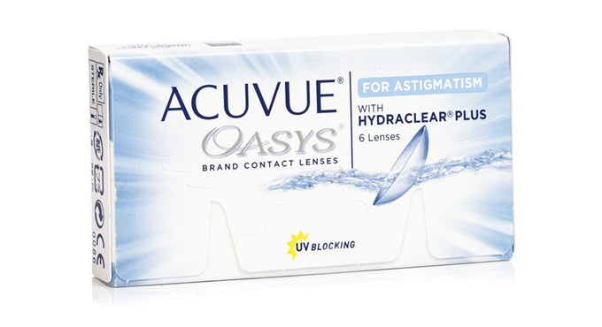 Acuvue Oasys for Astigmatism 6 Lens Pack (Toric) - Getspexy