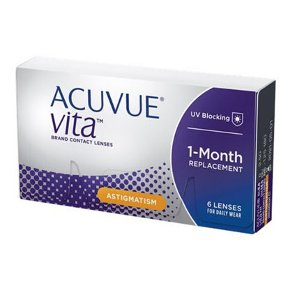 Acuvue Vita For Astigmatism 6 Lens Pack (CHECKOUT CODE: BUY2GET1000OFF) - Getspexy